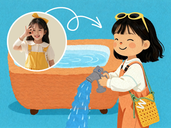 《爱洗澡爱玩泡泡》